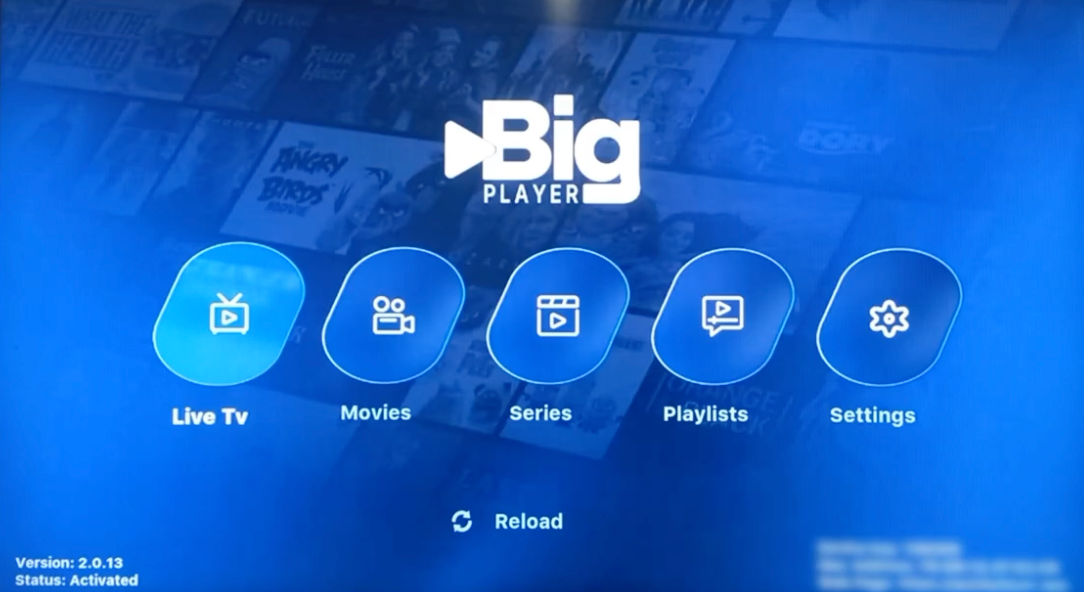 Capa do BIG Player